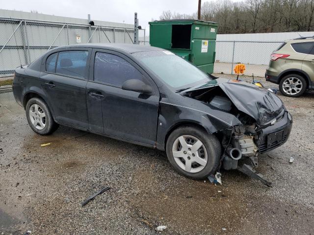 1G1AK58F587315893 - 2008 CHEVROLET COBALT LS BLACK photo 4