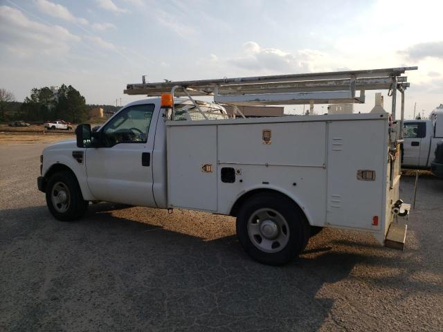 1FDWF30548EC54326 - 2008 FORD F350 SRW SUPER DUTY WHITE photo 2