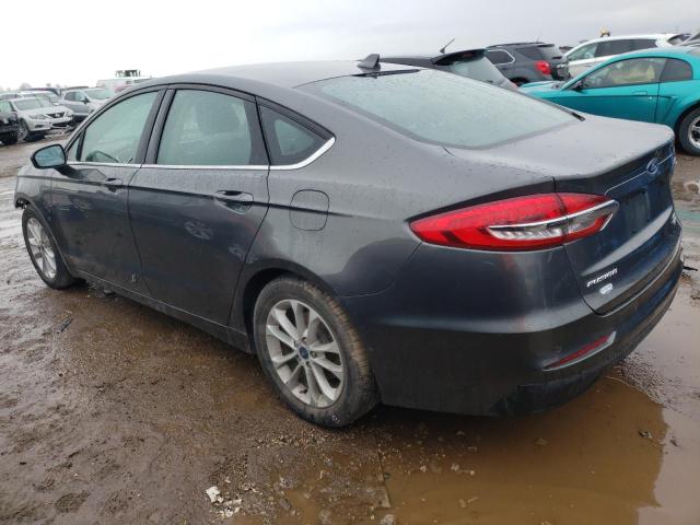 3FA6P0HD6LR178941 - 2020 FORD FUSION SE GRAY photo 2