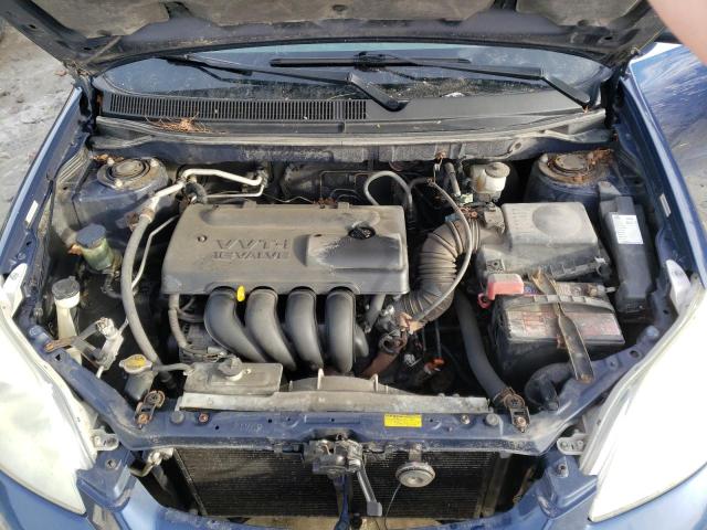2T1KR32E64C241937 - 2004 TOYOTA COROLLA MA XR BLUE photo 11