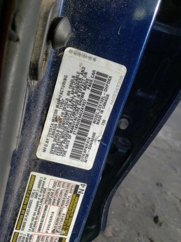 2T1KR32E64C241937 - 2004 TOYOTA COROLLA MA XR BLUE photo 12