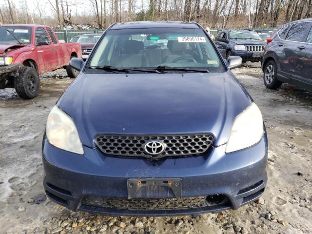 2T1KR32E64C241937 - 2004 TOYOTA COROLLA MA XR BLUE photo 5