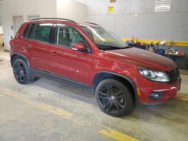 WVGBV7AX8GW007165 - 2016 VOLKSWAGEN TIGUAN S BURGUNDY photo 4