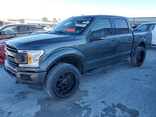 1FTEW1E5XJKF96318 - 2018 FORD F150 SUPERCREW GRAY photo 1