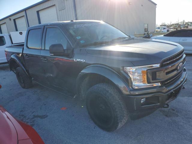 1FTEW1E5XJKF96318 - 2018 FORD F150 SUPERCREW GRAY photo 4