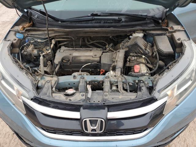 2HKRM3H31FH530601 - 2015 HONDA CR-V LX TEAL photo 11