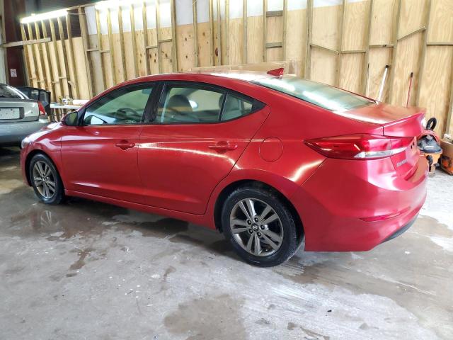 5NPD84LF7HH108275 - 2017 HYUNDAI ELANTRA SE RED photo 2