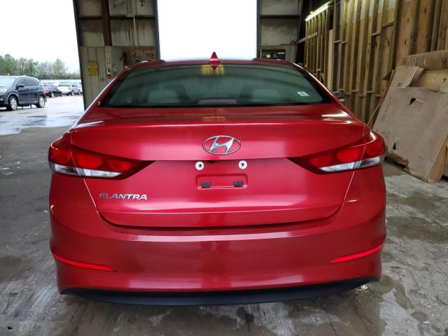 5NPD84LF7HH108275 - 2017 HYUNDAI ELANTRA SE RED photo 6