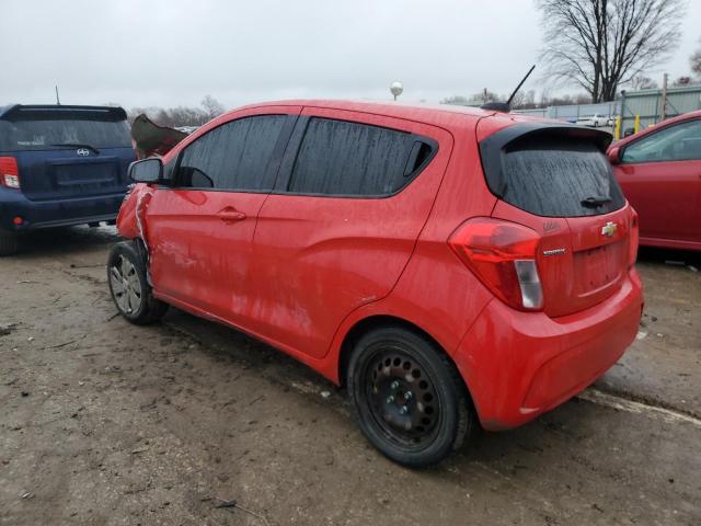 KL8CB6SA8HC744321 - 2017 CHEVROLET SPARK LS RED photo 2