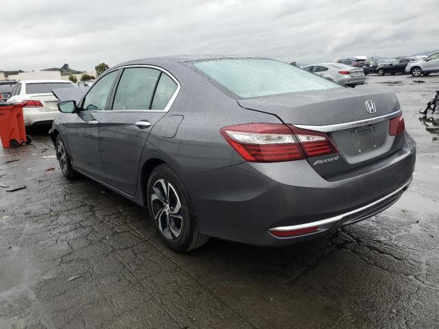 1HGCR2F34HA231118 - 2017 HONDA ACCORD LX GRAY photo 2