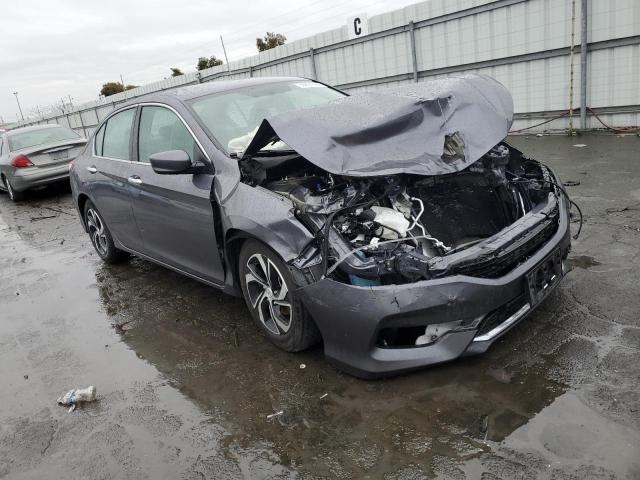 1HGCR2F34HA231118 - 2017 HONDA ACCORD LX GRAY photo 4