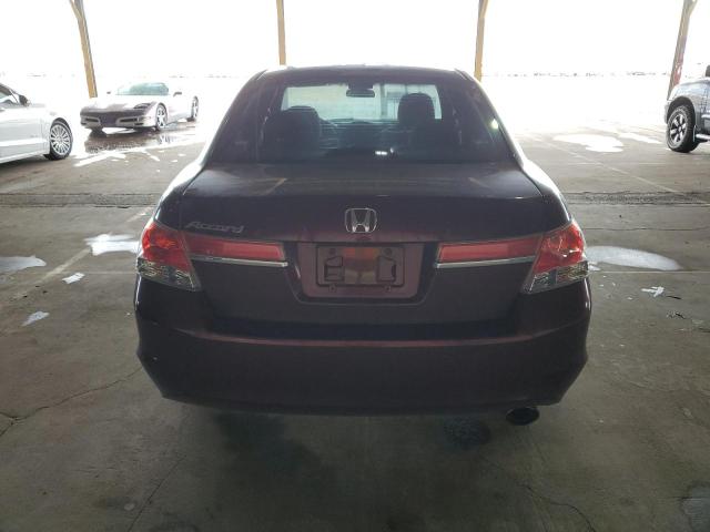 1HGCP2F78BA042424 - 2011 HONDA ACCORD EX BURGUNDY photo 6