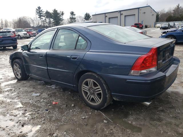 YV1RS592382677637 - 2008 VOLVO S60 2.5T BLUE photo 2