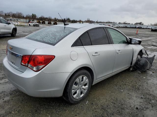 1G1PC5SH8C7354309 - 2012 CHEVROLET CRUZE LS SILVER photo 3