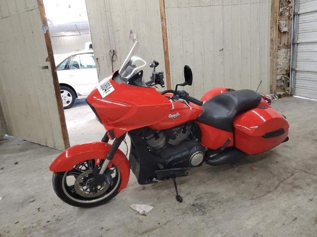5VPDW36N4E3033594 - 2014 VICTORY MOTORCYCLES CROSS COUN أحمر صورة 2