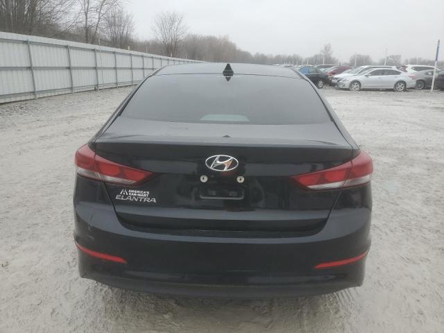 KMHD84LF5HU240811 - 2017 HYUNDAI ELANTRA SE BLACK photo 6