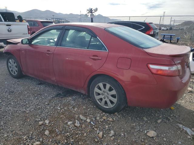 JTNBE46K473107292 - 2007 TOYOTA CAMRY CE RED photo 2