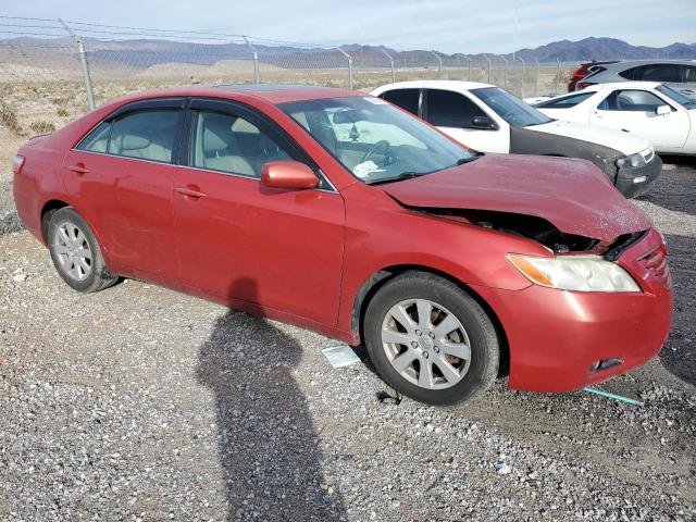 JTNBE46K473107292 - 2007 TOYOTA CAMRY CE RED photo 4