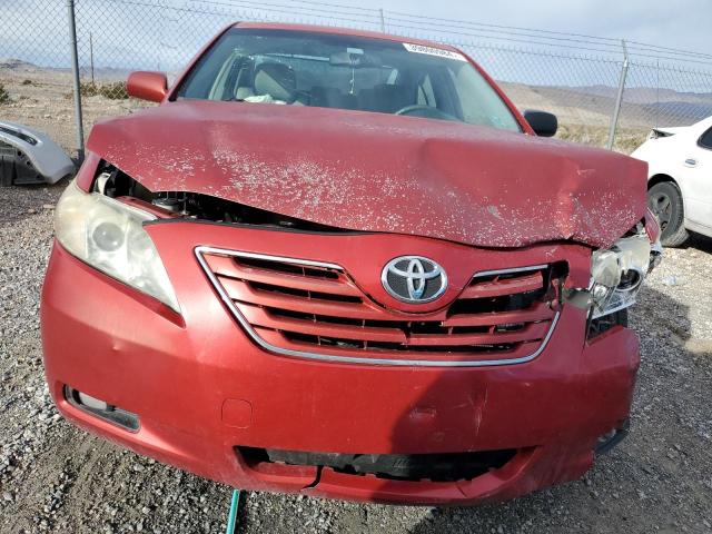 JTNBE46K473107292 - 2007 TOYOTA CAMRY CE RED photo 5