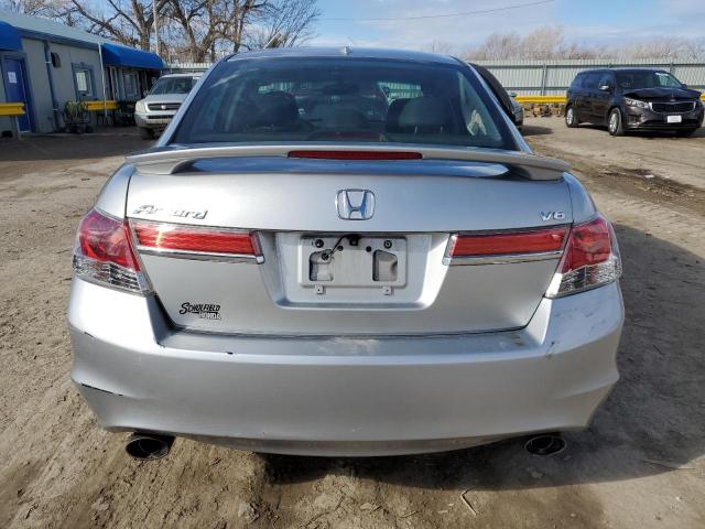 1HGCP3F85CA037682 - 2012 HONDA ACCORD EXL SILVER photo 6