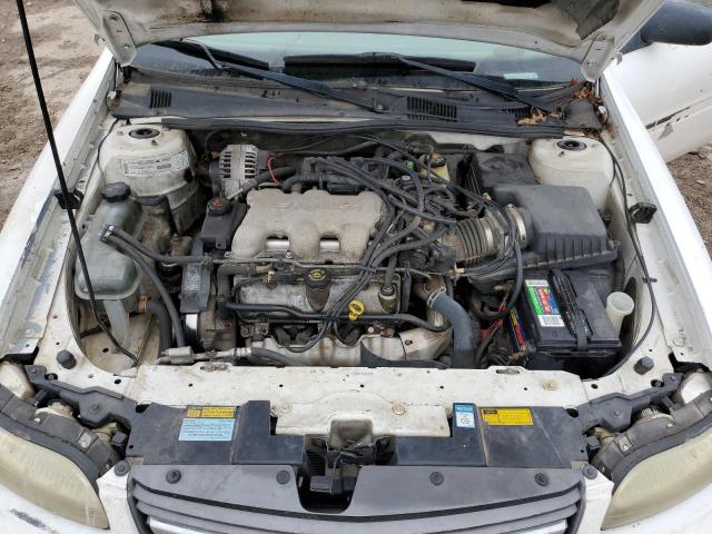 1G1ND52J8Y6183713 - 2000 CHEVROLET MALIBU WHITE photo 11