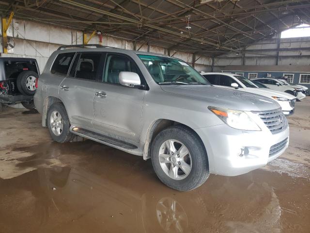 JTJHY00W384015268 - 2008 LEXUS LX 570 SILVER photo 4