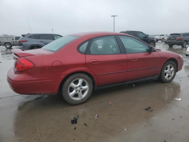 1FAFP55U9YA146438 - 2000 FORD TAURUS SES RED photo 3