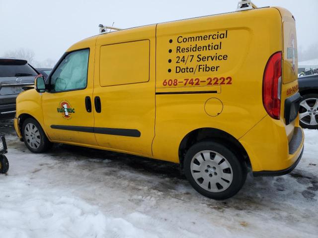 ZFBERFBT1G6C93751 - 2016 RAM PROMASTER SLT YELLOW photo 2