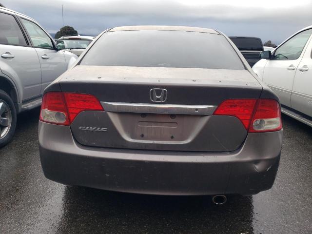2HGFA1F63AH518501 - 2010 HONDA CIVIC LX-S Մոխրագույն լուսանկար 6
