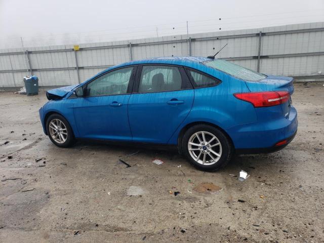 1FADP3F28GL244047 - 2016 FORD FOCUS SE BLUE photo 2