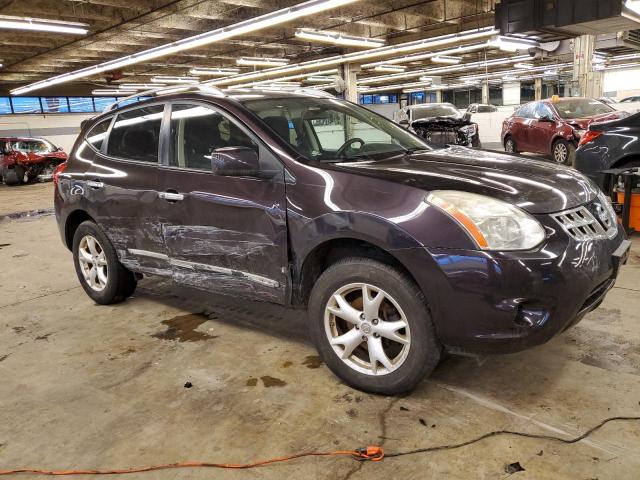 JN8AS5MV0BW268648 - 2011 NISSAN ROGUE S PURPLE photo 4