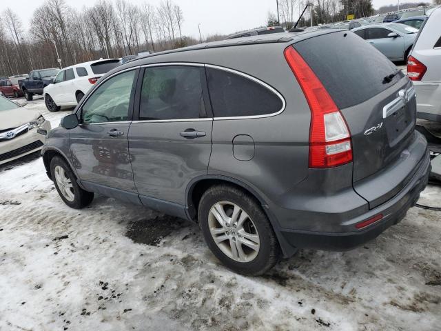 JHLRE4H74BC026560 - 2011 HONDA CR-V EXL GRAY photo 2