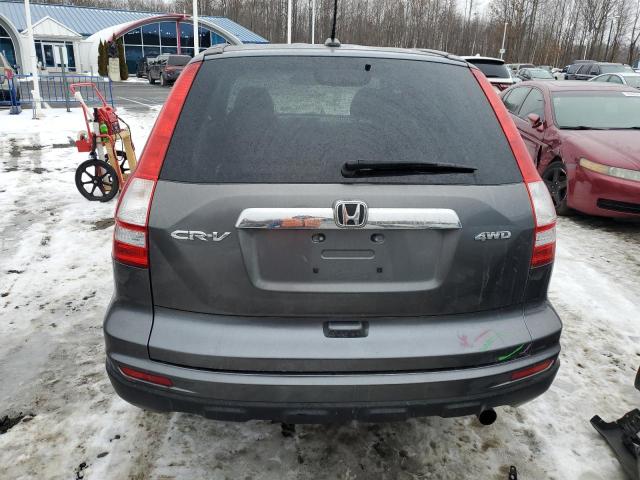 JHLRE4H74BC026560 - 2011 HONDA CR-V EXL GRAY photo 6