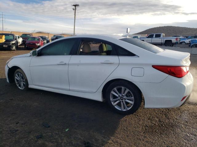 5NPEB4AC3EH821488 - 2014 HYUNDAI SONATA GLS WHITE photo 2