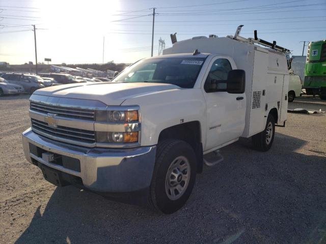 1GB3CYCG3GZ161206 - 2016 CHEVROLET SILVERADO C3500 WHITE photo 2