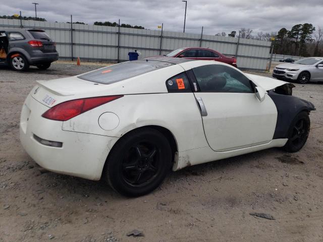 JN1AZ34D14T164616 - 2004 NISSAN 350Z COUPE WHITE photo 3