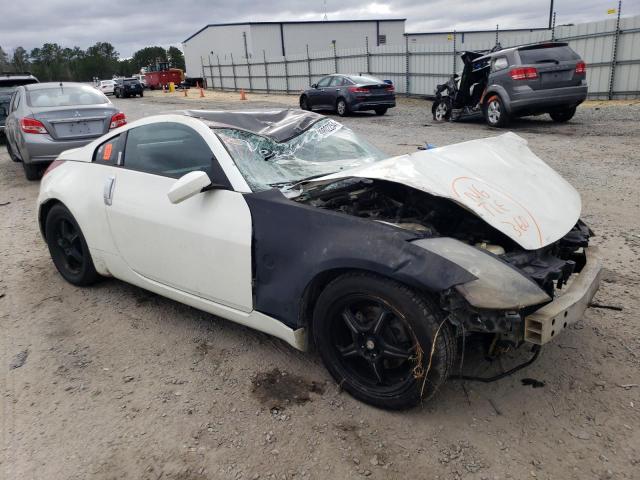 JN1AZ34D14T164616 - 2004 NISSAN 350Z COUPE WHITE photo 4