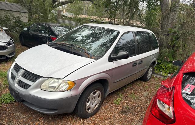 1D4GP25333B140340 - 2003 DODGE CARAVAN SE SILVER photo 2