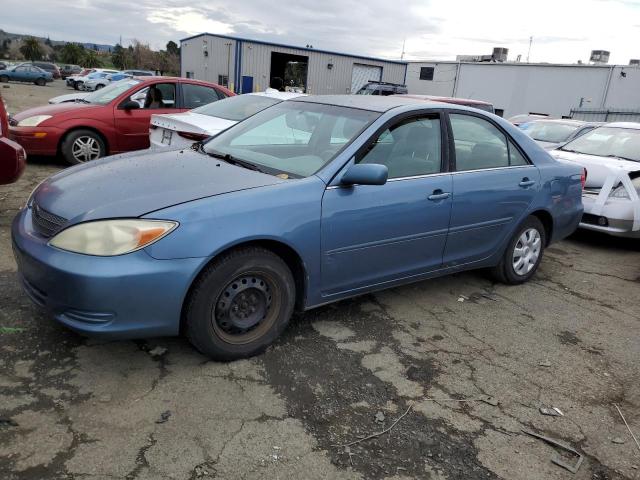 4T1BE32K04U846486 - 2004 TOYOTA CAMRY LE BLUE photo 1