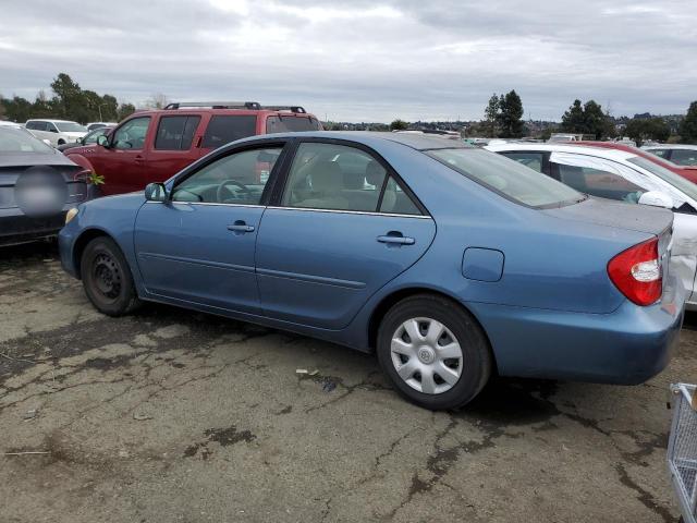 4T1BE32K04U846486 - 2004 TOYOTA CAMRY LE BLUE photo 2