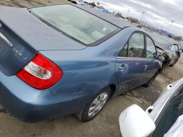 4T1BE32K04U846486 - 2004 TOYOTA CAMRY LE BLUE photo 3