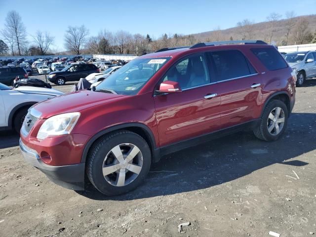 1GKKVSED7BJ306843 - 2011 GMC ACADIA SLT-2 RED photo 1