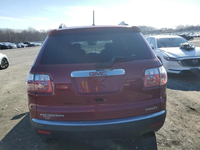 1GKKVSED7BJ306843 - 2011 GMC ACADIA SLT-2 RED photo 6