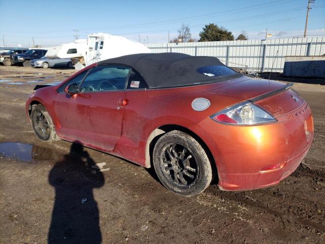 4A3AL25FX7E001171 - 2007 MITSUBISHI ECLIPSE SPYDER GS ORANGE photo 2