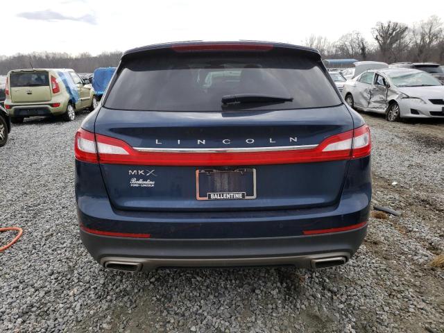 2LMPJ6LR2HBL16356 - 2017 LINCOLN MKX RESERVE Կապույտ լուսանկար 6