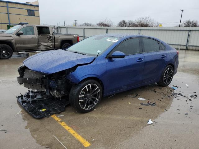 3KPF34AD5KE012083 - 2019 KIA FORTE GT LINE BLUE photo 1