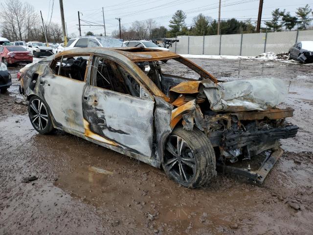 3N1AB8DV6NY317025 - 2022 NISSAN SENTRA SR BURN photo 4