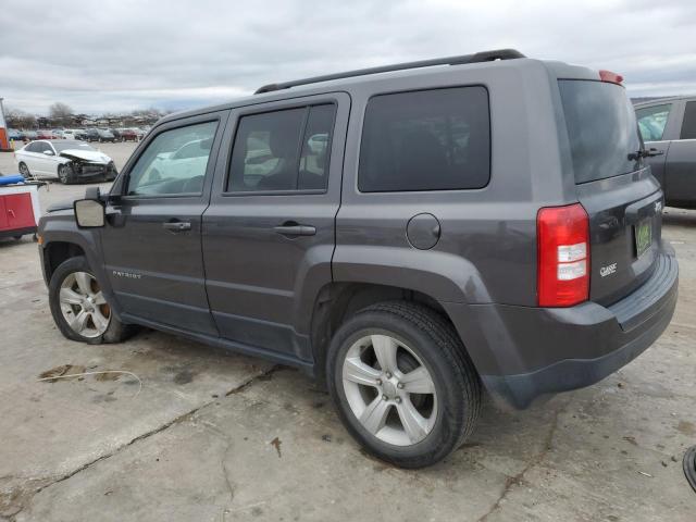 1C4NJPFA3GD582447 - 2016 JEEP PATRIOT LATITUDE GRAY photo 2