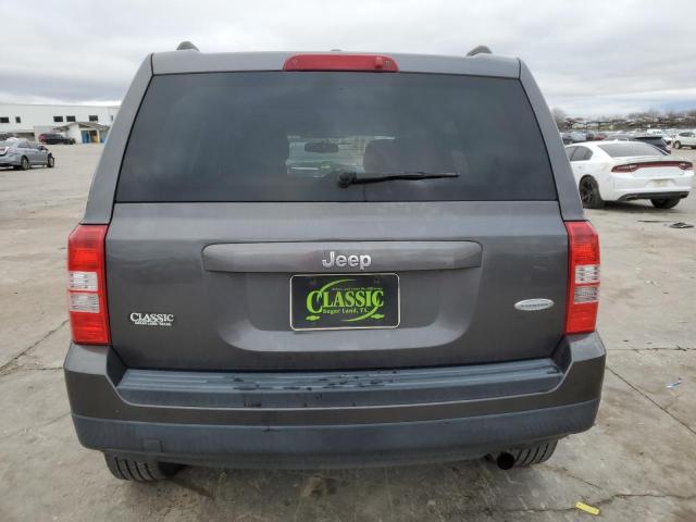 1C4NJPFA3GD582447 - 2016 JEEP PATRIOT LATITUDE GRAY photo 6