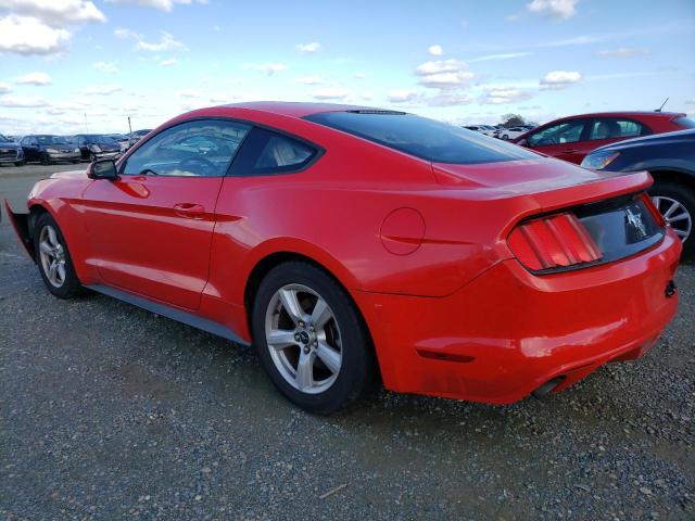 1FA6P8AM1G5324065 - 2016 FORD MUSTANG RED photo 2